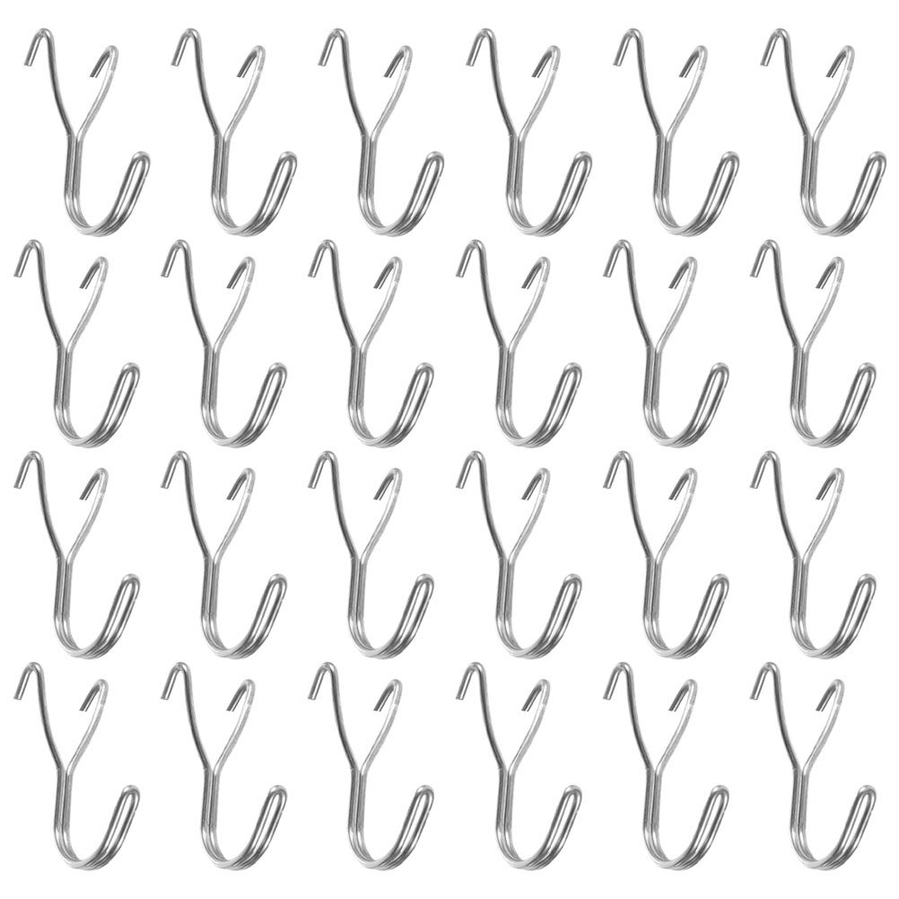 Tools For Metal Workshop - 50Pcs Versatile Metal Pegboard Hooks Large