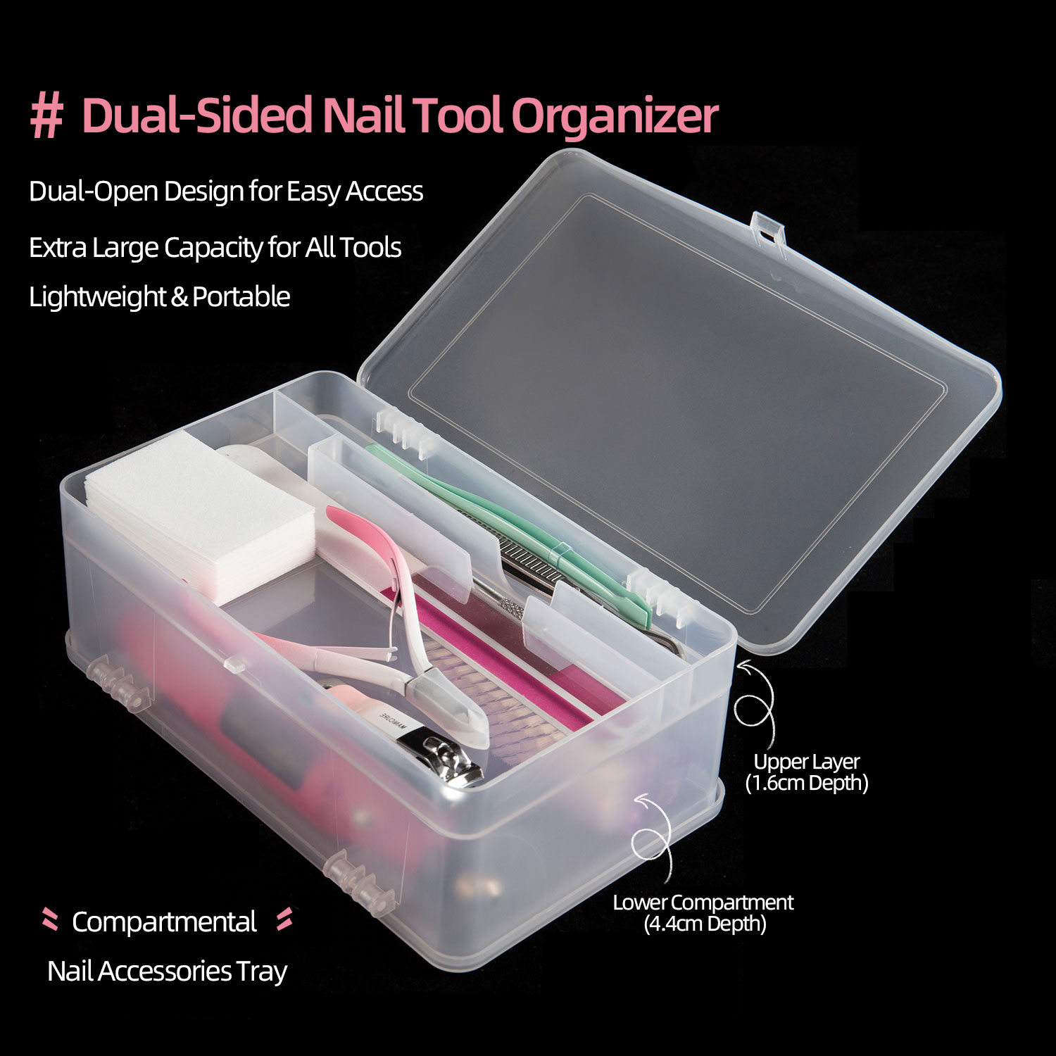Dual-Open 2-Tier Super Capacit - đánh giá và giá Workshop Tools Cabinet