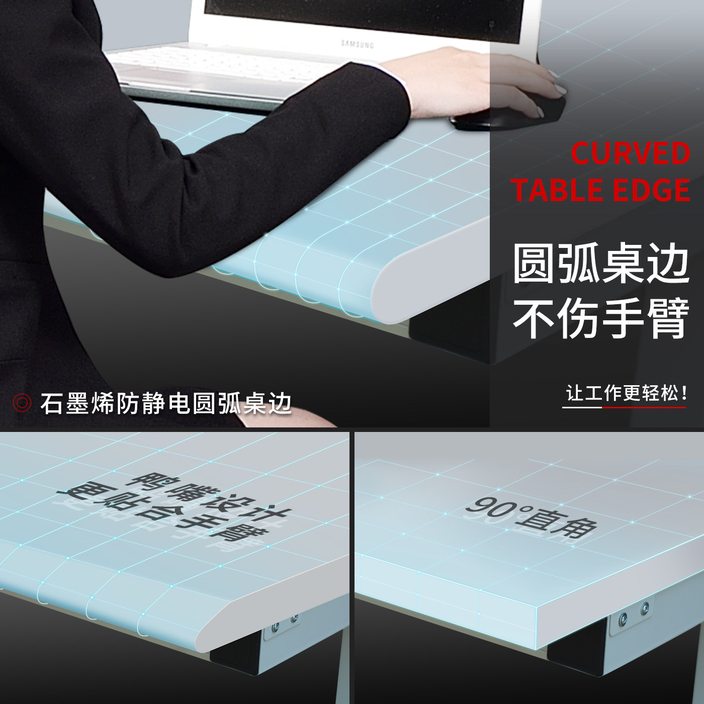 Graphene anti-static workbench - đánh giá và giá Workshop Tools Table