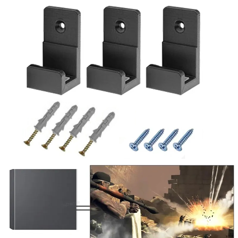 Wall Mount Holder For PS4 Cons - đánh giá và giá Screw Organizer Kit