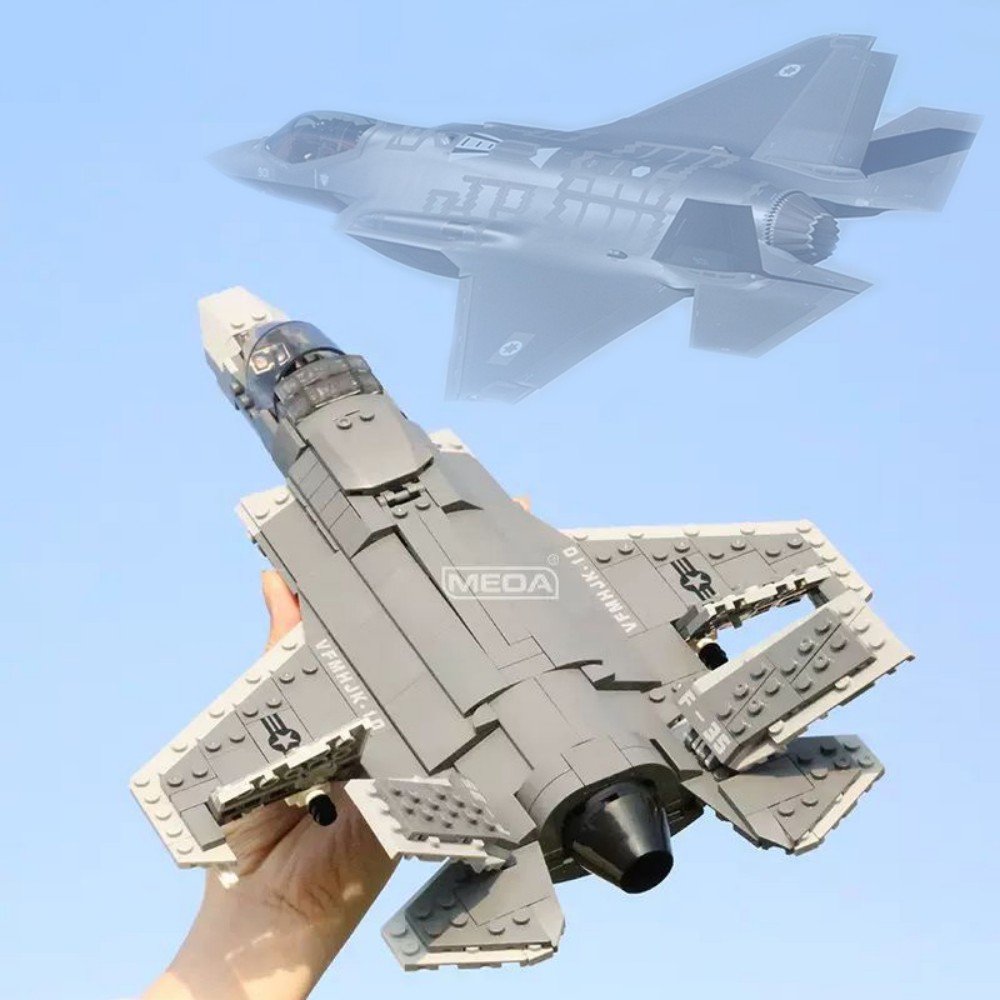 646pcs F-35 Lightning II Plane - đánh giá và giá Hand Plane Block