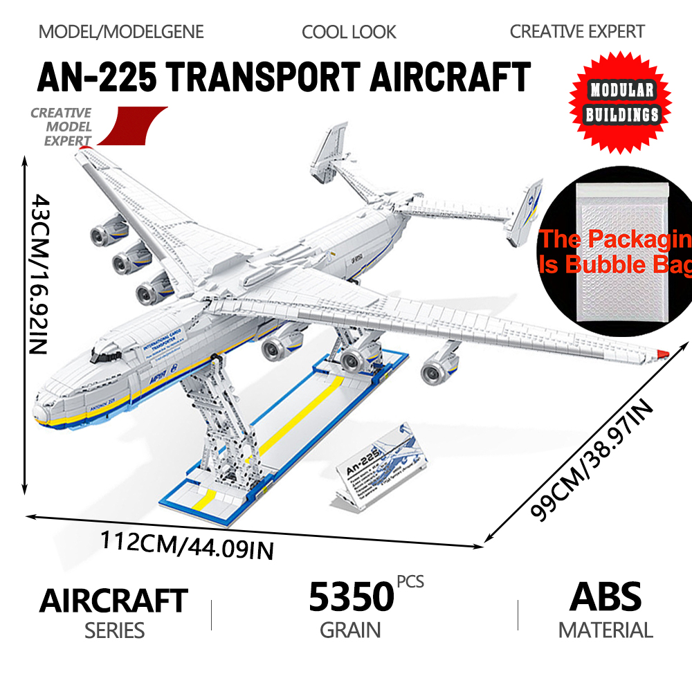 AN-225 Large Transport Aircraf - đánh giá và giá Hand Plane Block