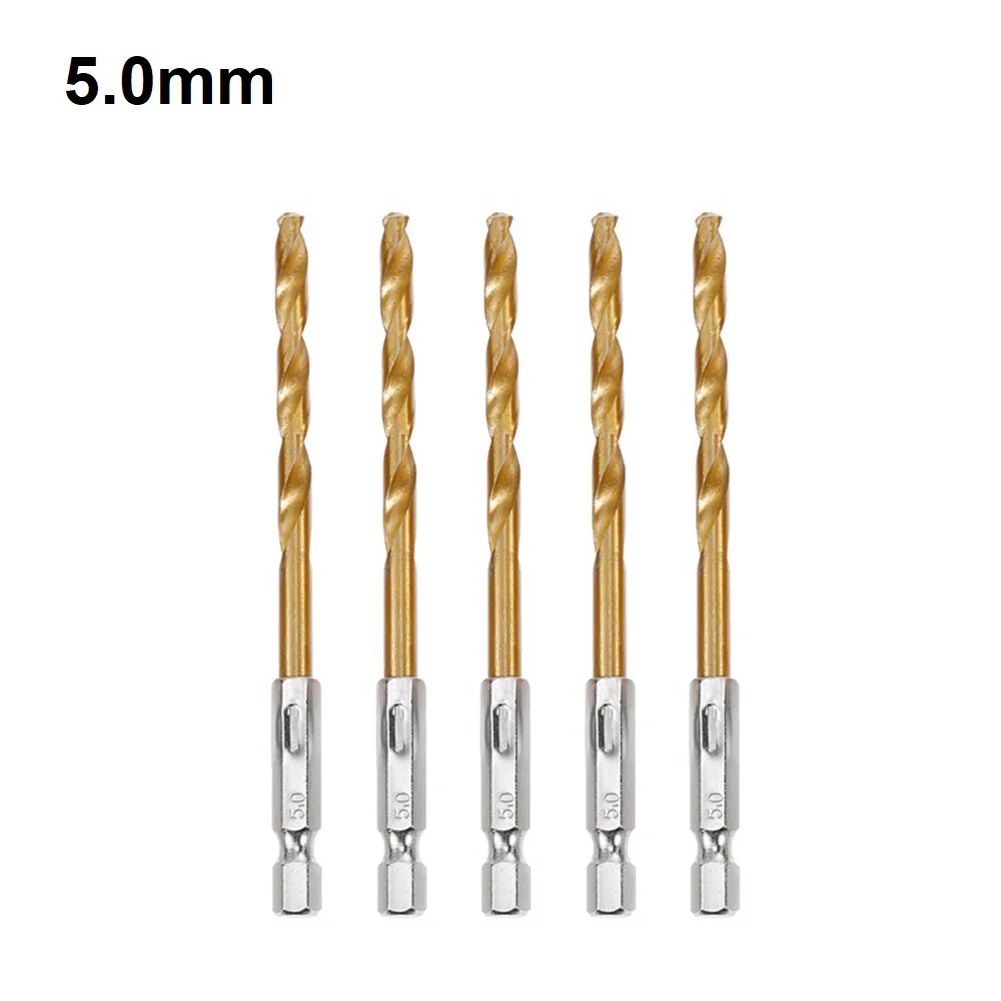 5pcs HSS Drill Bit Set High Sp - đánh giá và giá Workshop Cutting Tools