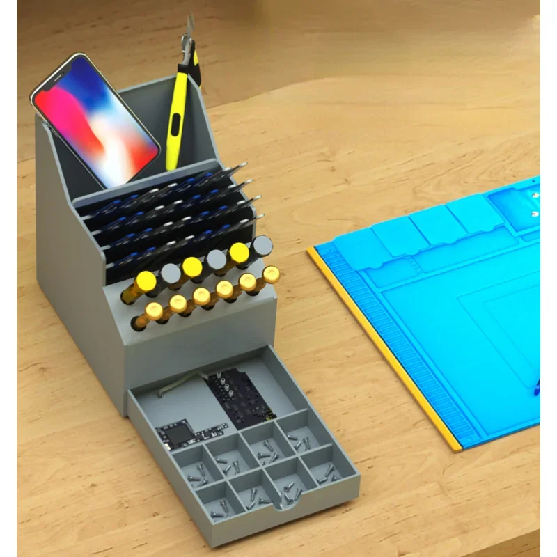 Large Capacity Desktop Screwdr - đánh giá và giá Screw Organizer Kit