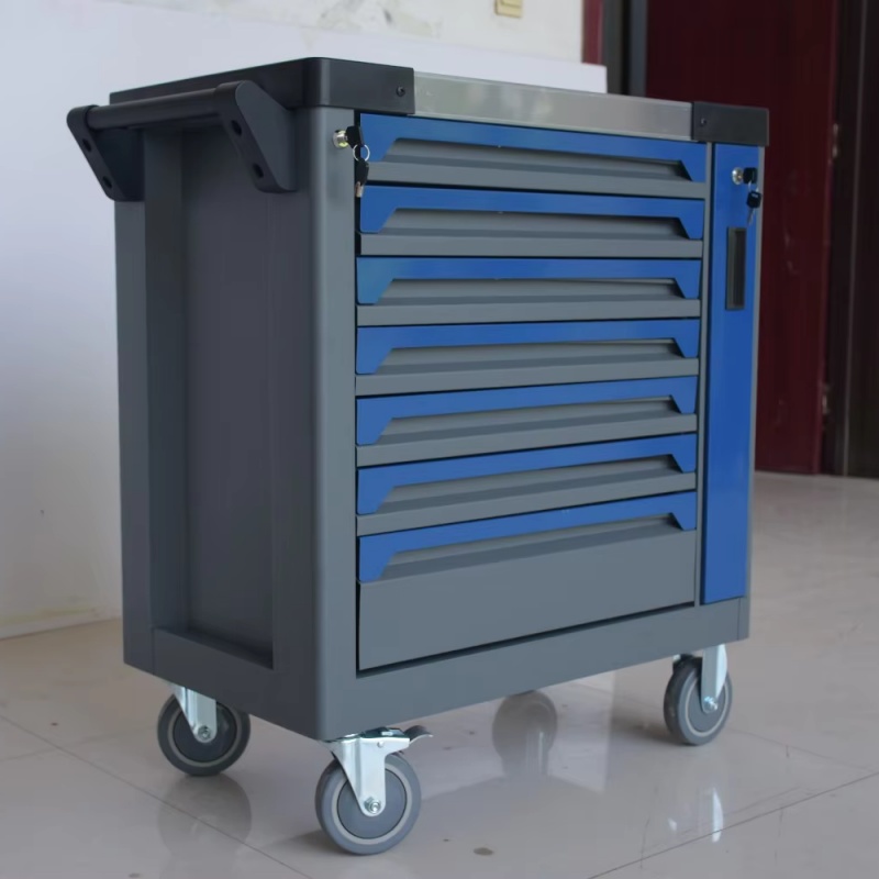 7-Drawer Lockable Rolling Stee - đánh giá và giá Workshop Tools Cabinet