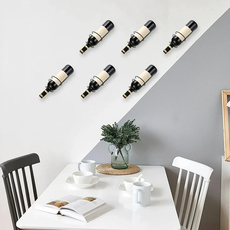 Pack Of 6 Wall Mounted Wine Ra - đánh giá và giá Screw Organizer Kit