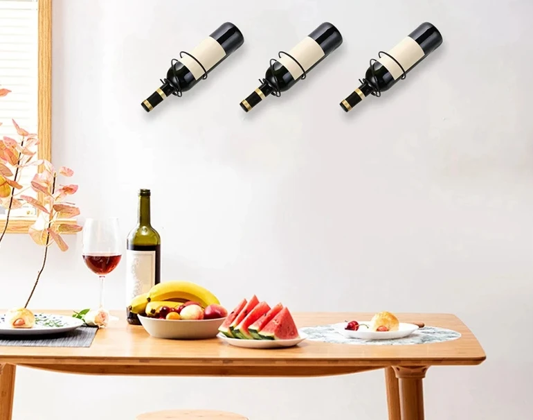 Pack Of 6 Wall Mounted Wine Ra - đánh giá và giá Screw Organizer Kit